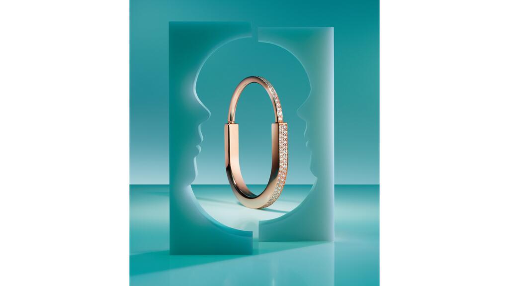 The Tiffany “Lock” bracelet, as seen in the new “With Love, Since 1837” campaign Tiffany Lock bracelet With Love, Since 1837